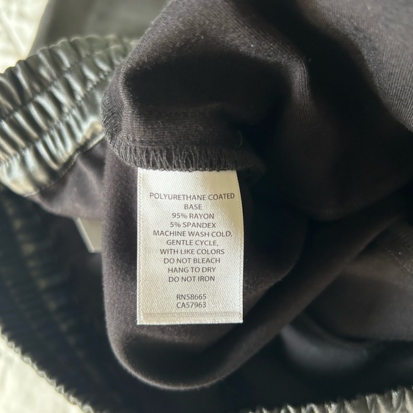 Halogen Black Faux Leather Pants - Picture 14 of 14